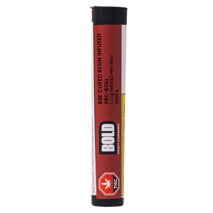 Bold 1 g RBF Cured Resin Infused PR 1 x 1 g Pre-Rolls