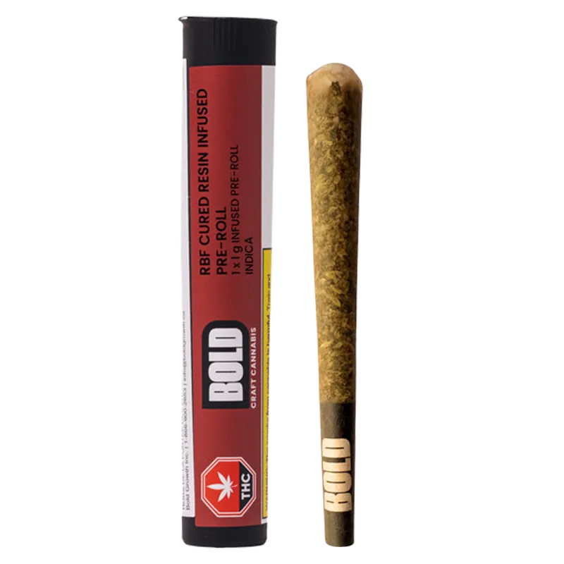 Bold 1 g RBF Cured Resin Infused PR 1 x 1 g Pre-Rolls