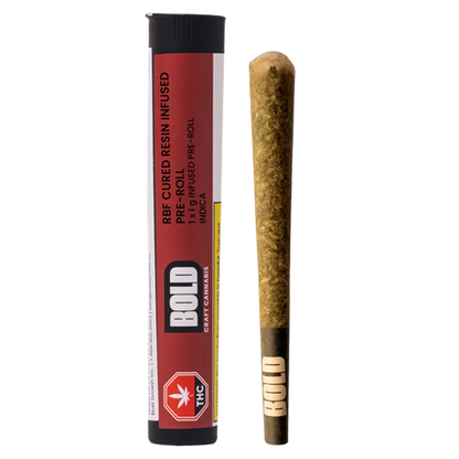 Bold 1 g RBF Cured Resin Infused PR 1 x 1 g Pre-Rolls