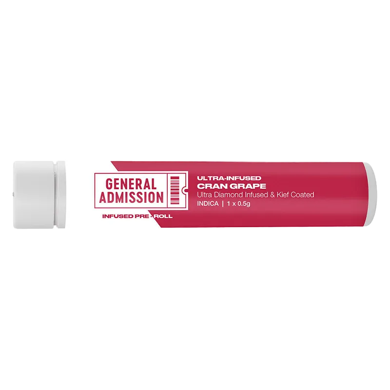General Admission 0.5 g Cran Grape Diamond Infused PR 1 x 0.5 g Pre-Rolls