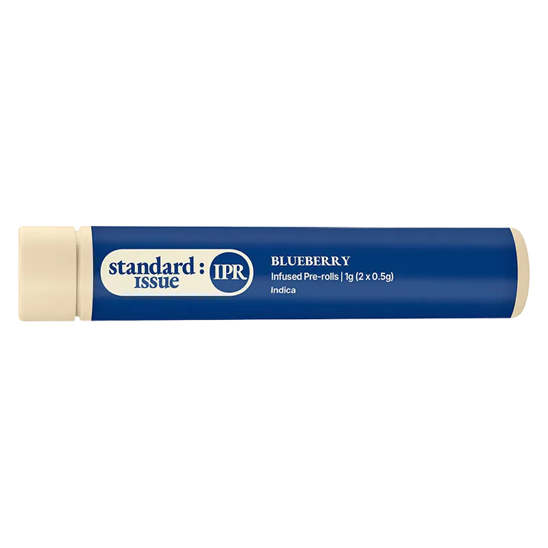 Standard Issue 1 g Blueberry Infused PR 2 x 0.5 g Pre-Rolls