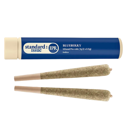 Standard Issue 1 g Blueberry Infused PR 2 x 0.5 g Pre-Rolls