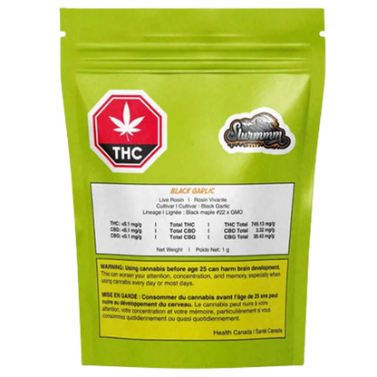 Slurmmm Melts 1 g Black Garlic Live Rosin Concentrates