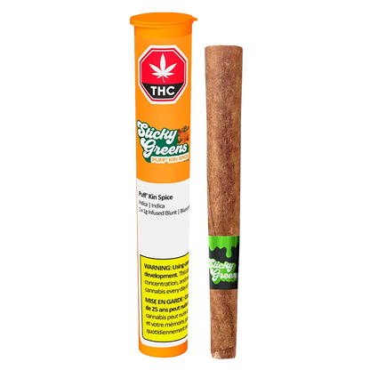 Puff' Kin Spice Liquid Diamond Infused Blunt PR 1 x 1 g