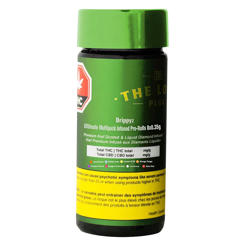 The Loud Plug 2.8 g Drippyz Ultimate Multipack Infused PR 8 x 0.35 g Pre-Rolls