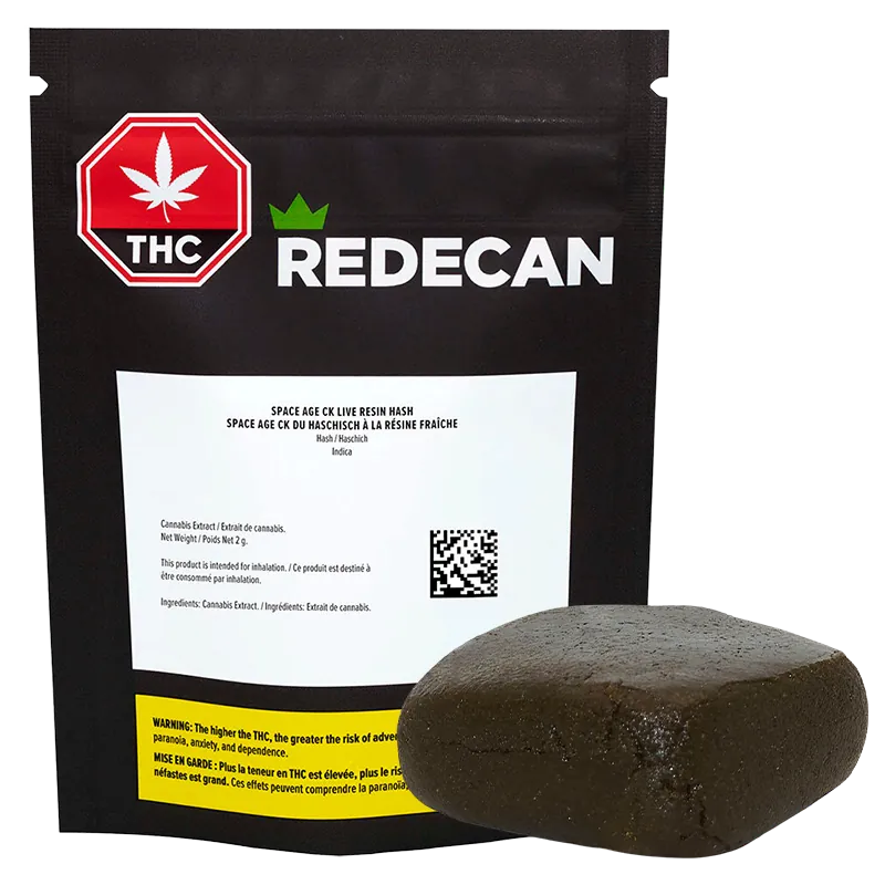 Redecan 2 g Space Age Ck Live Resin Hash Concentrates