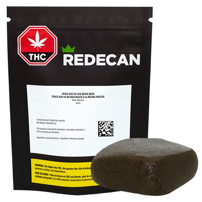 Redecan 2 g Space Age Ck Live Resin Hash Concentrates
