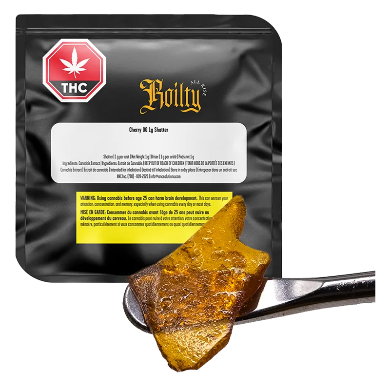 Roilty 1 g Cherry OG Shatter Concentrates