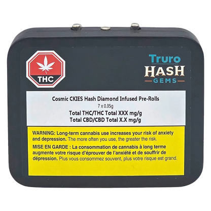 Cosmic CKIES Hash Diamond Infused PR 7 x 0.35 g
