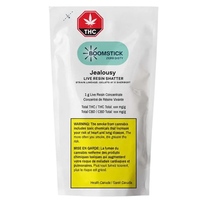 Jealousy Live Resin Shatter