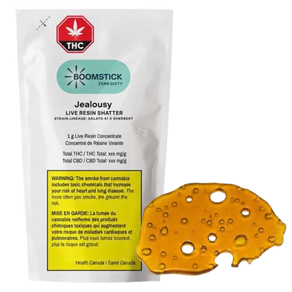 Jealousy Live Resin Shatter