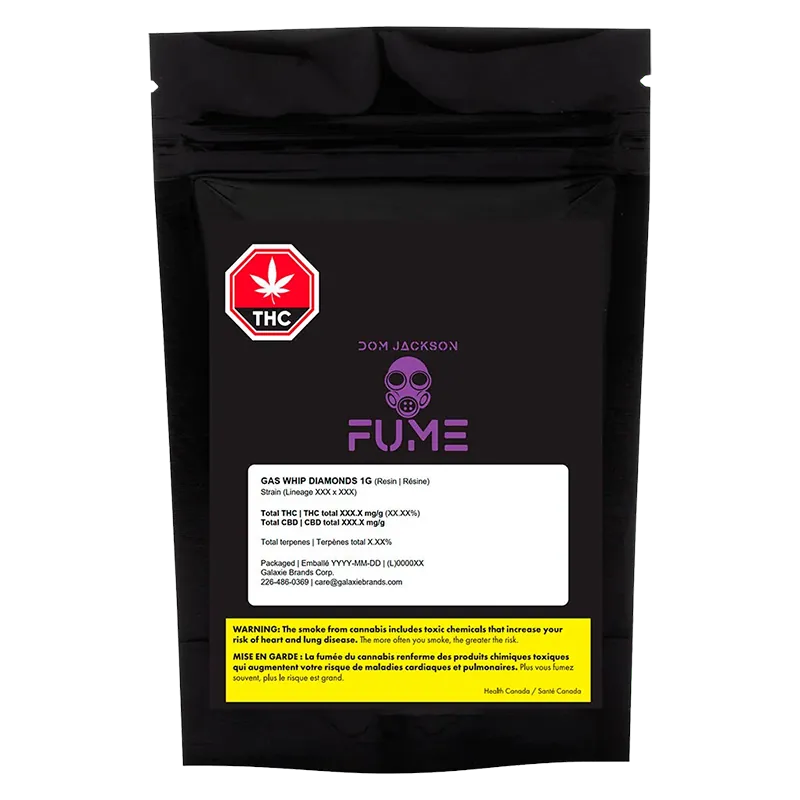 FUME by Dom Jackson 1 g Gas Whip Diamonds Concentrates
