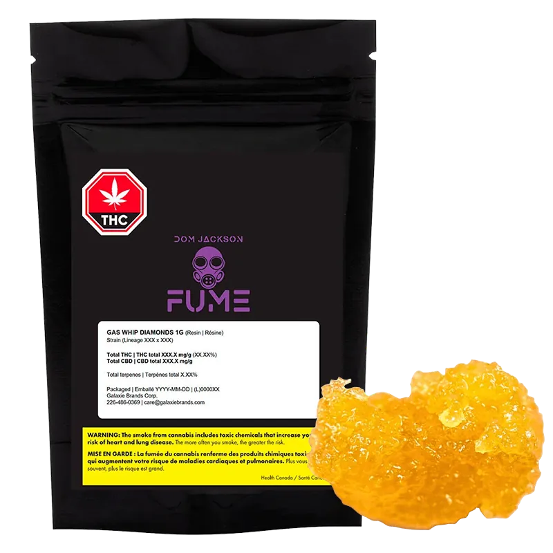 FUME by Dom Jackson 1 g Gas Whip Diamonds Concentrates