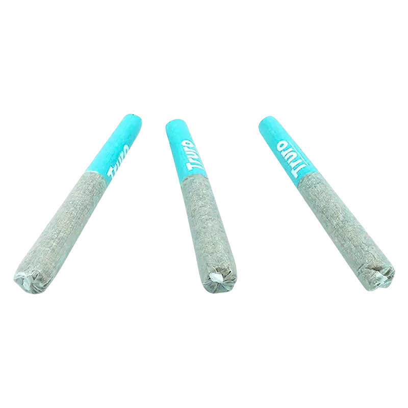 Truro Hash Gems 1.5 g Bluenose Berry 50%+ Hash Diamond Infused PR 3 x 0.5 g Pre-Rolls