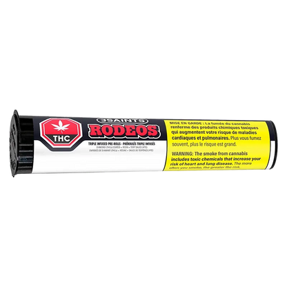 3Saints 1 g Rodeo Triple Infused PR 1 x 1 g Pre-Rolls
