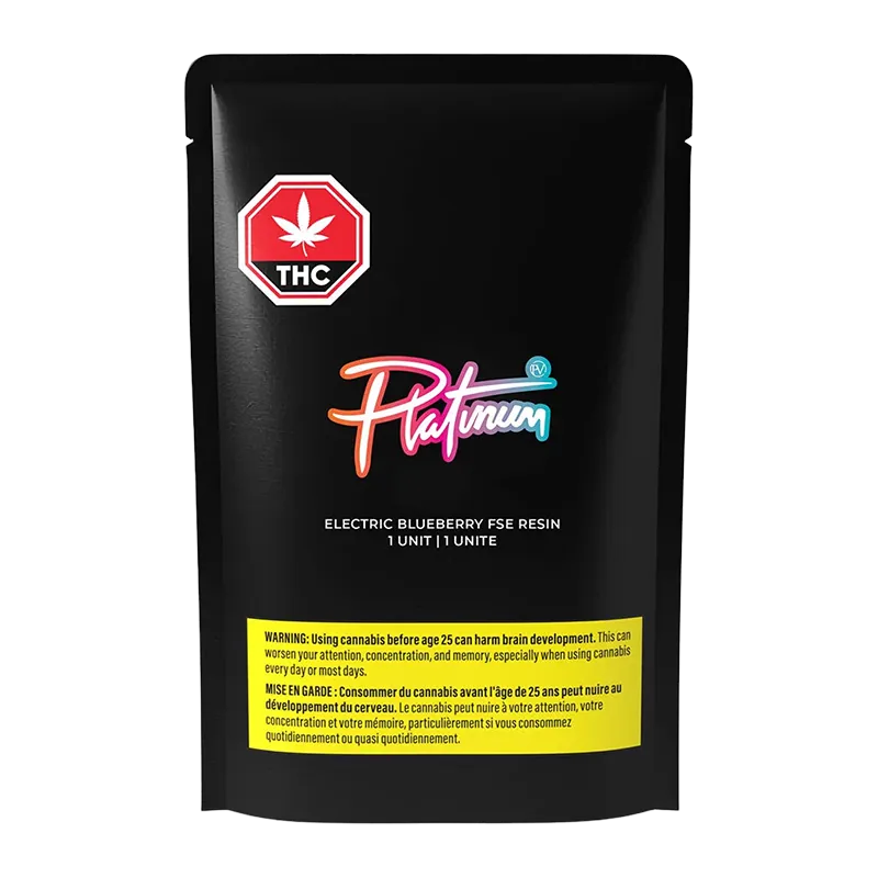 Platinum 1 g Electric Blueberry FSE Resin Concentrates
