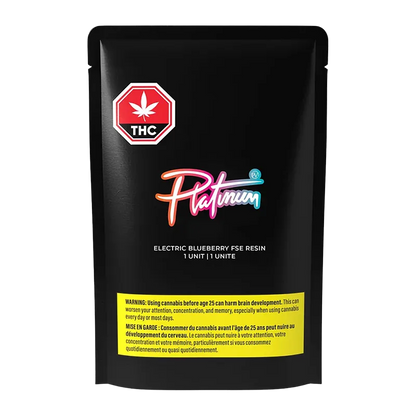 Platinum 1 g Electric Blueberry FSE Resin Concentrates