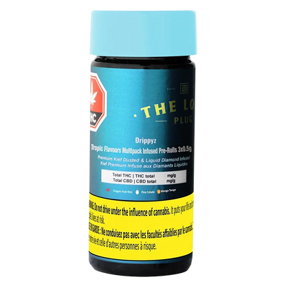 The Loud Plug 1.5 g Drippyz Tropic Flavours Multipack Infused PR 3 x 0.5 g Pre-Rolls
