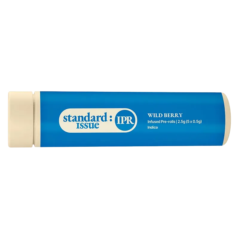 Standard Issue 2.5 g Wild Berry Infused PR 5 x 0.5 g Pre-Rolls