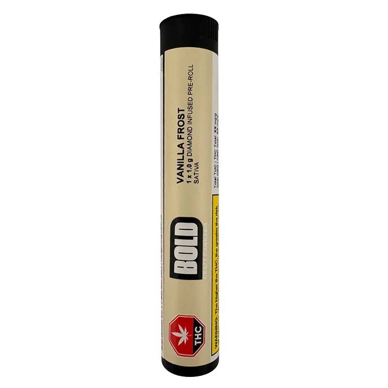 Bold 1 g Vanilla Frost Diamond Infused PR 1 x 1 g Pre-Rolls