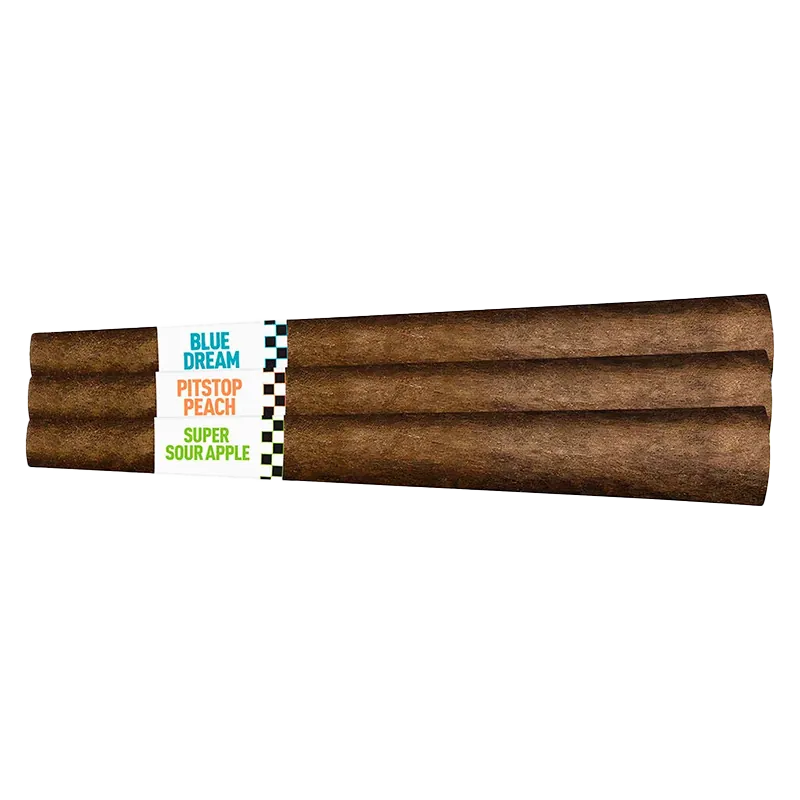 Claybourne 2.25 g Flyers Fast Pack Blunt Infused PR 3 x 0.75 g Pre-Rolls
