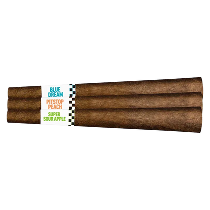 Claybourne 2.25 g Flyers Fast Pack Blunt Infused PR 3 x 0.75 g Pre-Rolls