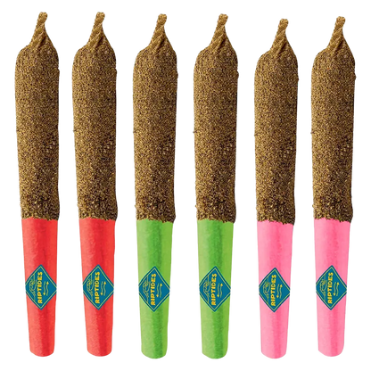 Riptides 2.4 g Category 6 Liquid Diamonds Combo Pack Infused PR 6 x 0.4 g Pre-Rolls