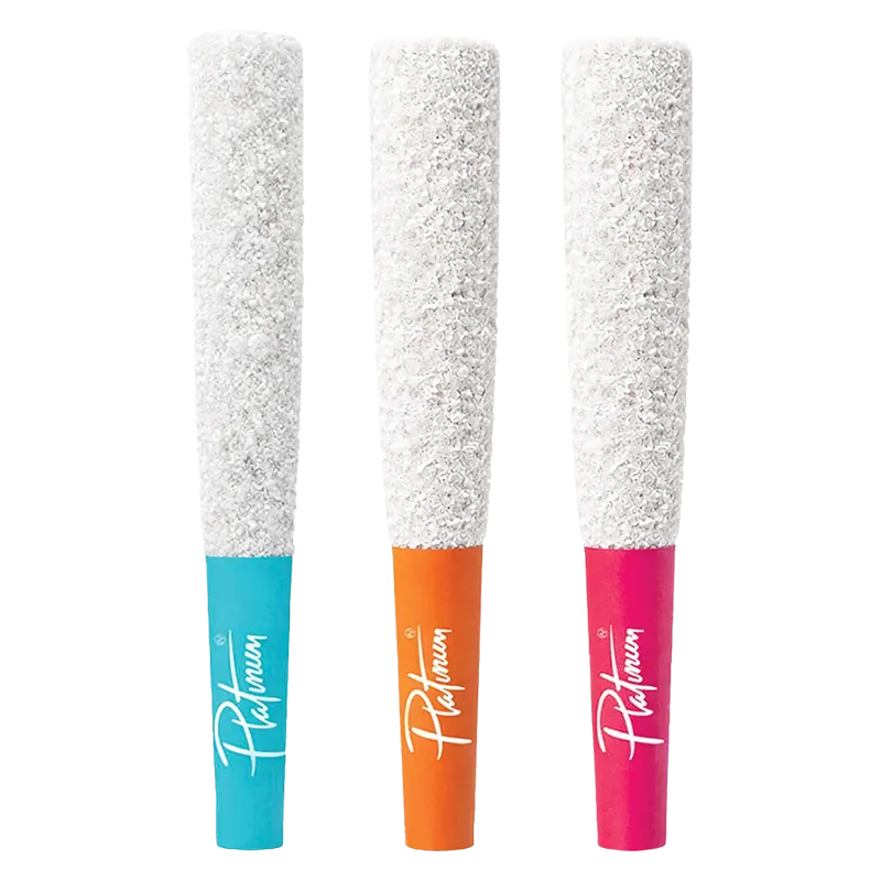 Platinum 1.5 g Variety Pack Diamond Dusted Infused PR 3 x 0.5 g Pre-Rolls
