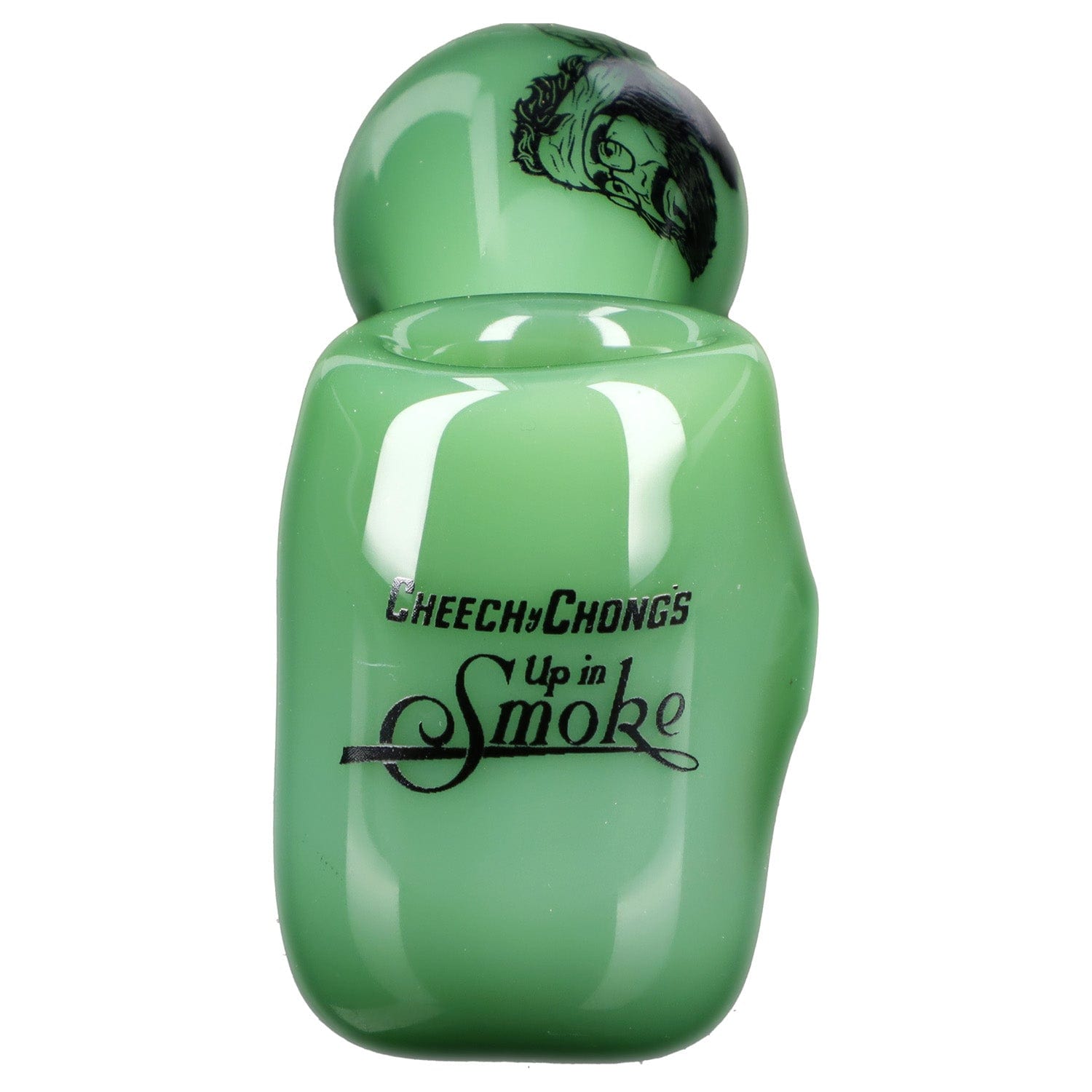 Famous X Each Famous X Sherlock Pipe - Milky Jade Glass | Canna Cabana Handpipes