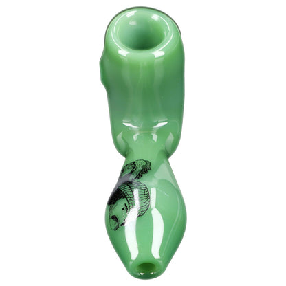 Famous X Each Famous X Sherlock Pipe - Milky Jade Glass | Canna Cabana Handpipes