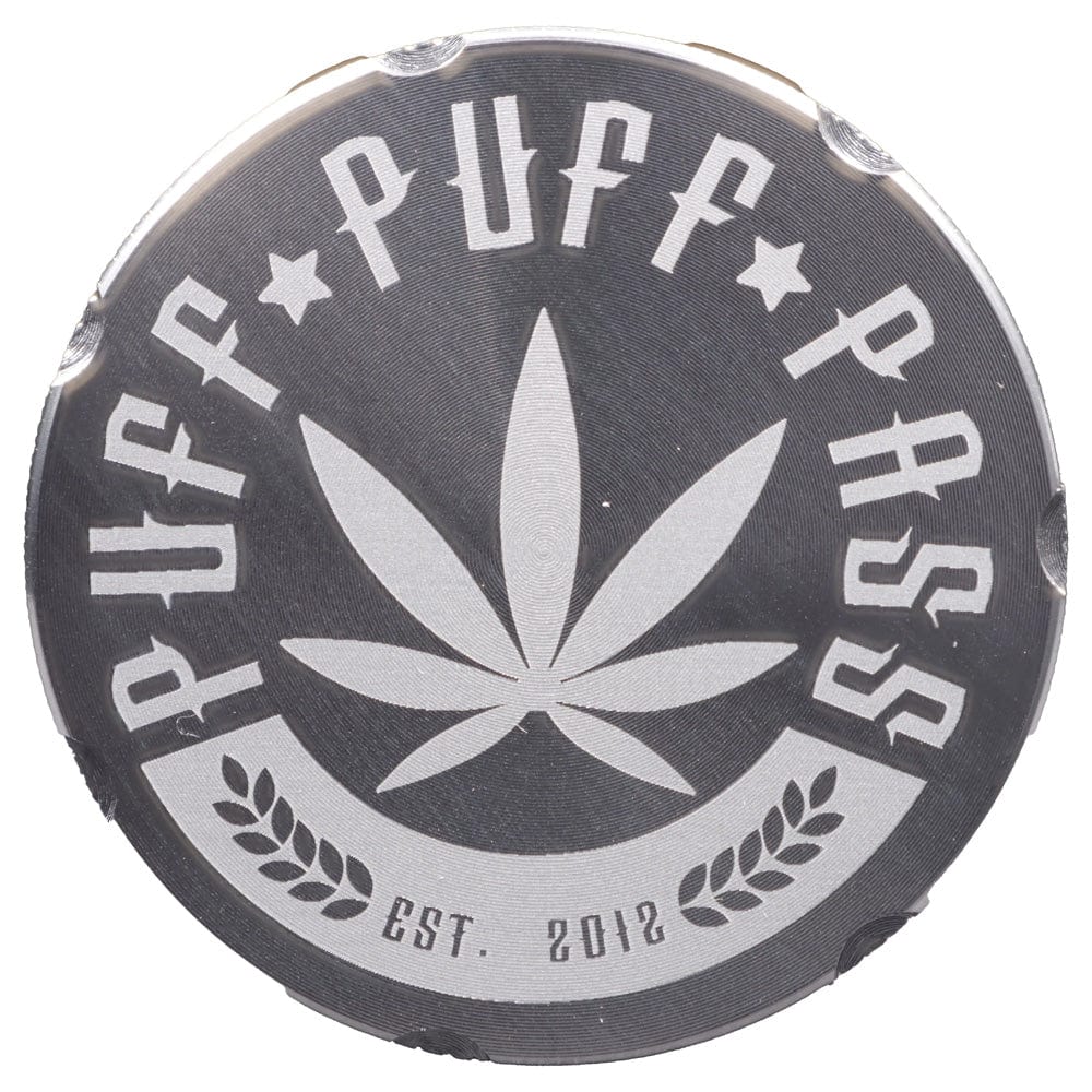 Puff Puff Pass Each Puff Pass 4pc Grinder Silver: Lowest Price | Canna Cabana Grinders