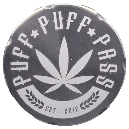 Puff Puff Pass Each Puff Pass 4pc Grinder Silver: Lowest Price | Canna Cabana Grinders