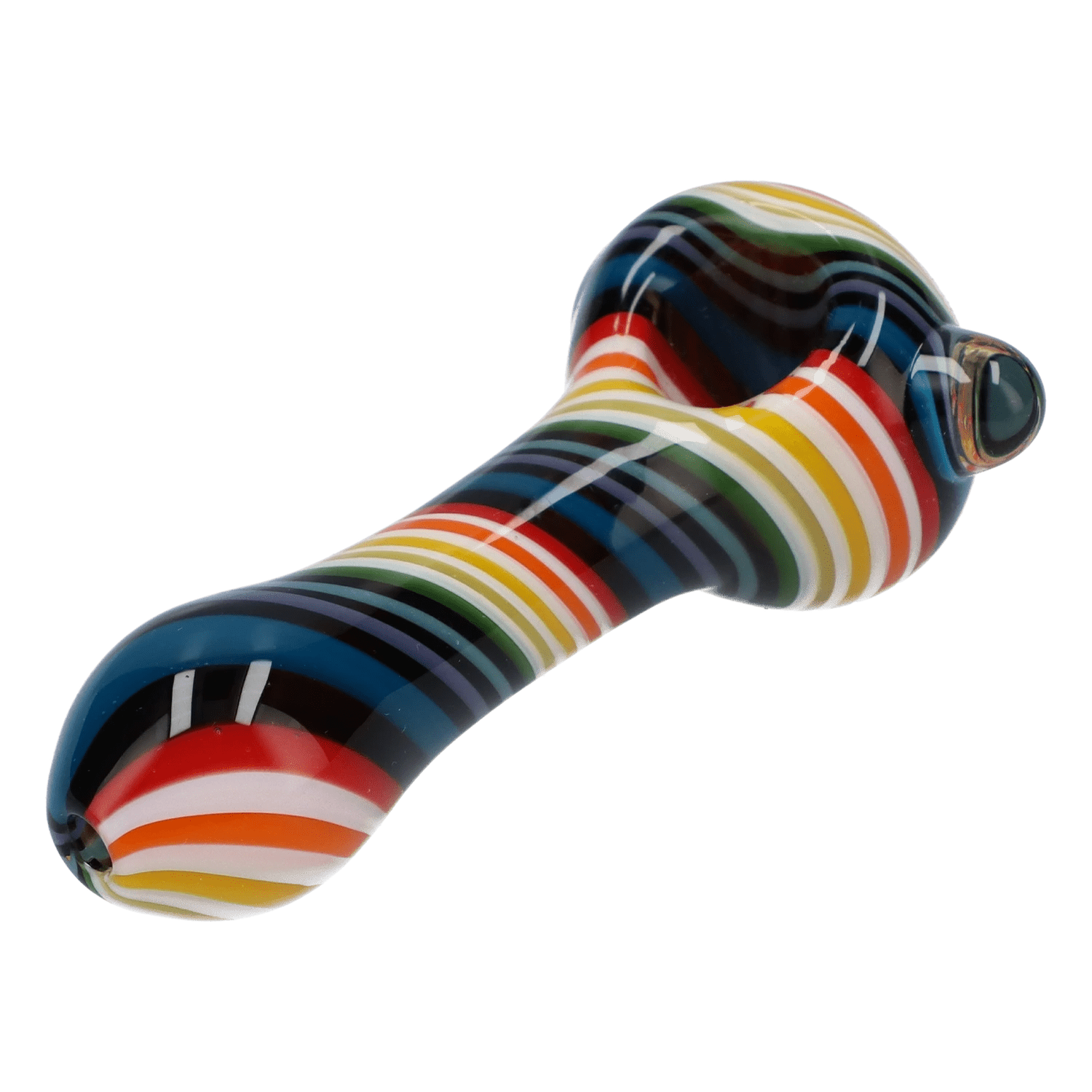 Valiant Each Valiant Spoon Pipe-Dark Rainbow - 4in. Handpipes