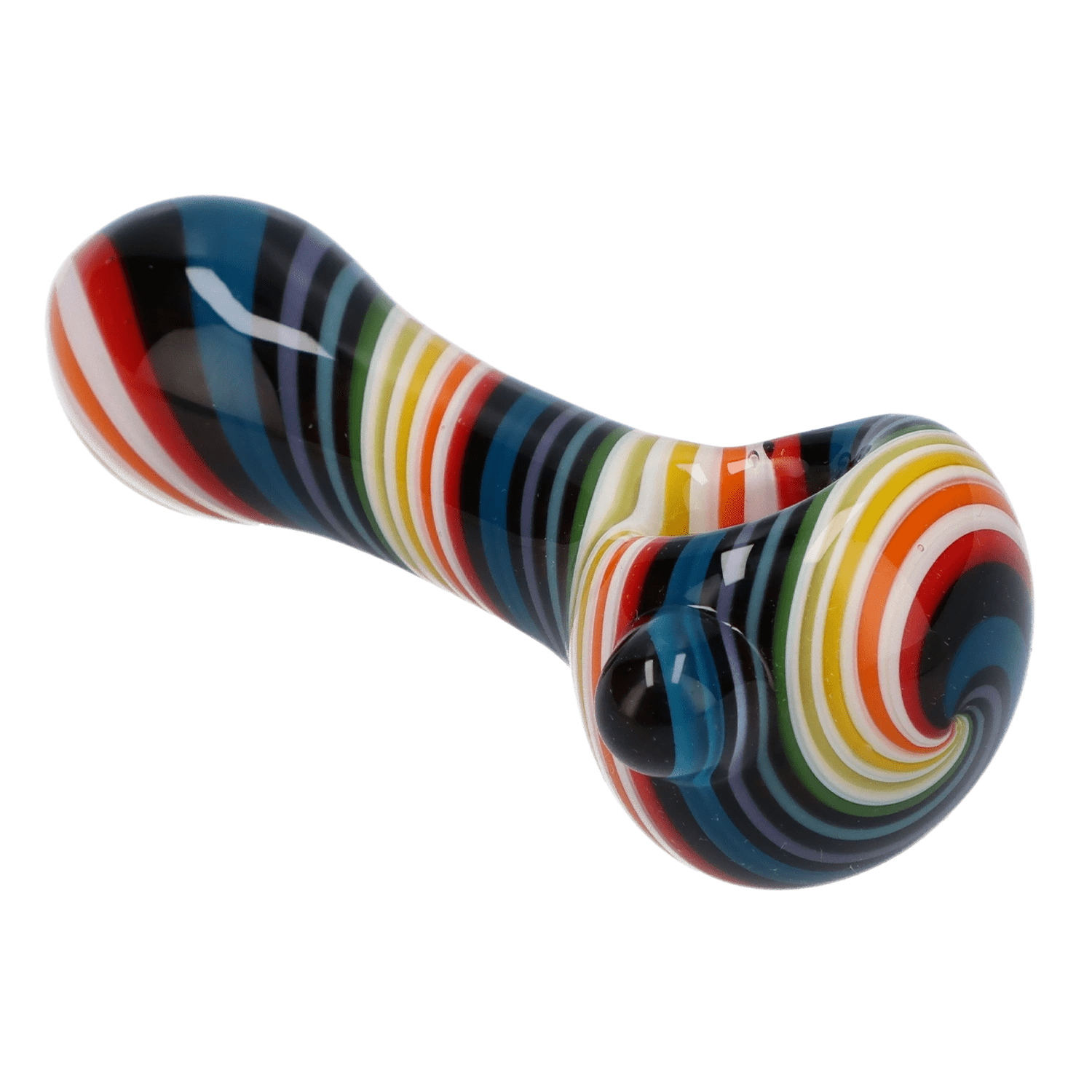 Valiant Each Valiant Spoon Pipe-Dark Rainbow - 4in. Handpipes