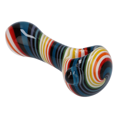 Valiant Each Valiant Spoon Pipe-Dark Rainbow - 4in. Handpipes