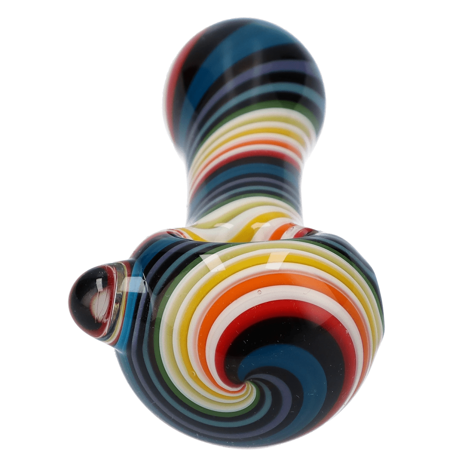 Valiant Each Valiant Spoon Pipe-Dark Rainbow - 4in. Handpipes