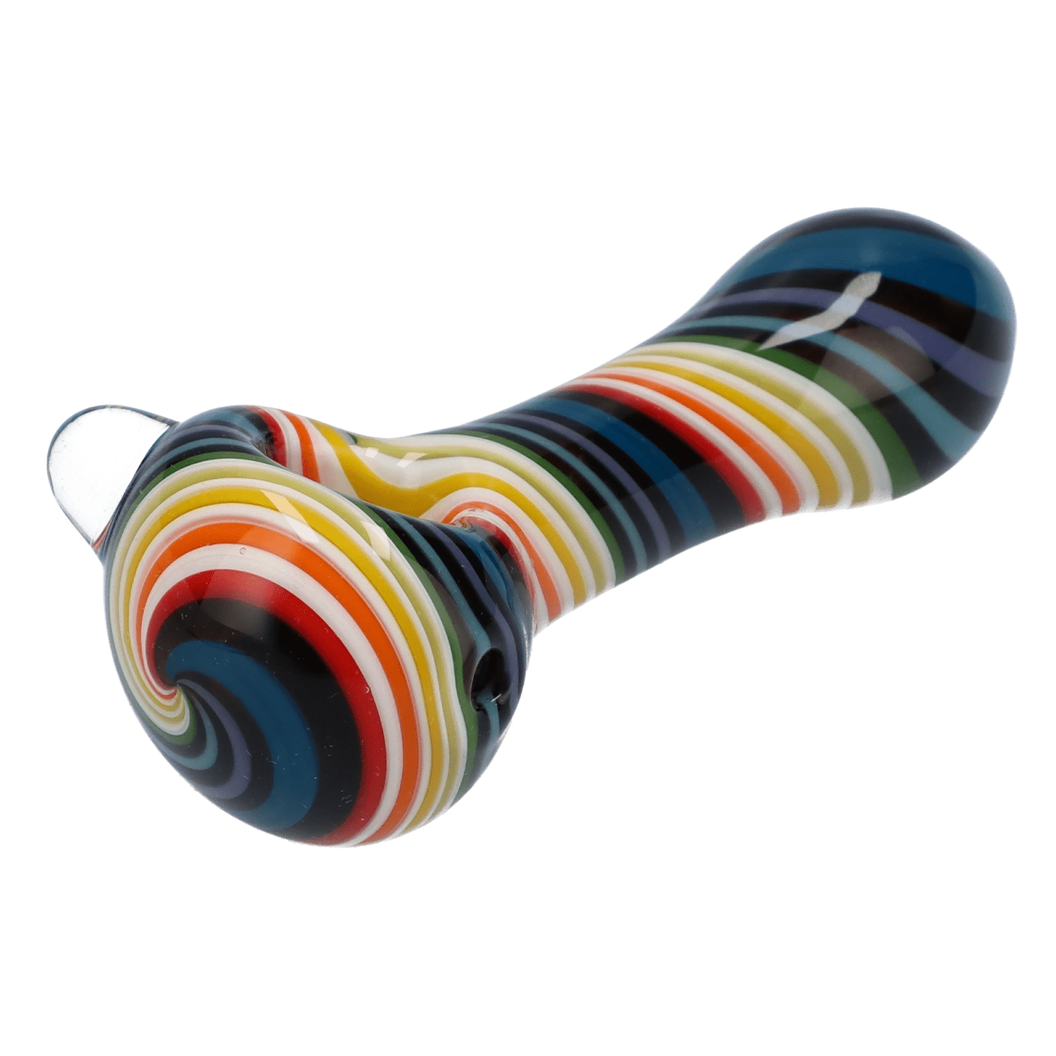 Valiant Each Valiant Spoon Pipe-Dark Rainbow - 4in. Handpipes