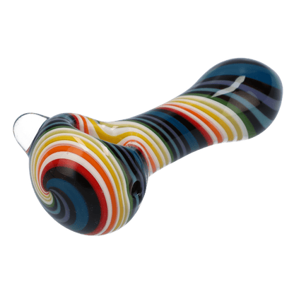 Valiant Each Valiant Spoon Pipe-Dark Rainbow - 4in. Handpipes