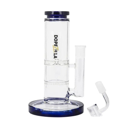 Dopezilla Each Dopezilla Cerberus Dab Rig - Dark Blue - 8in. Dab Rigs