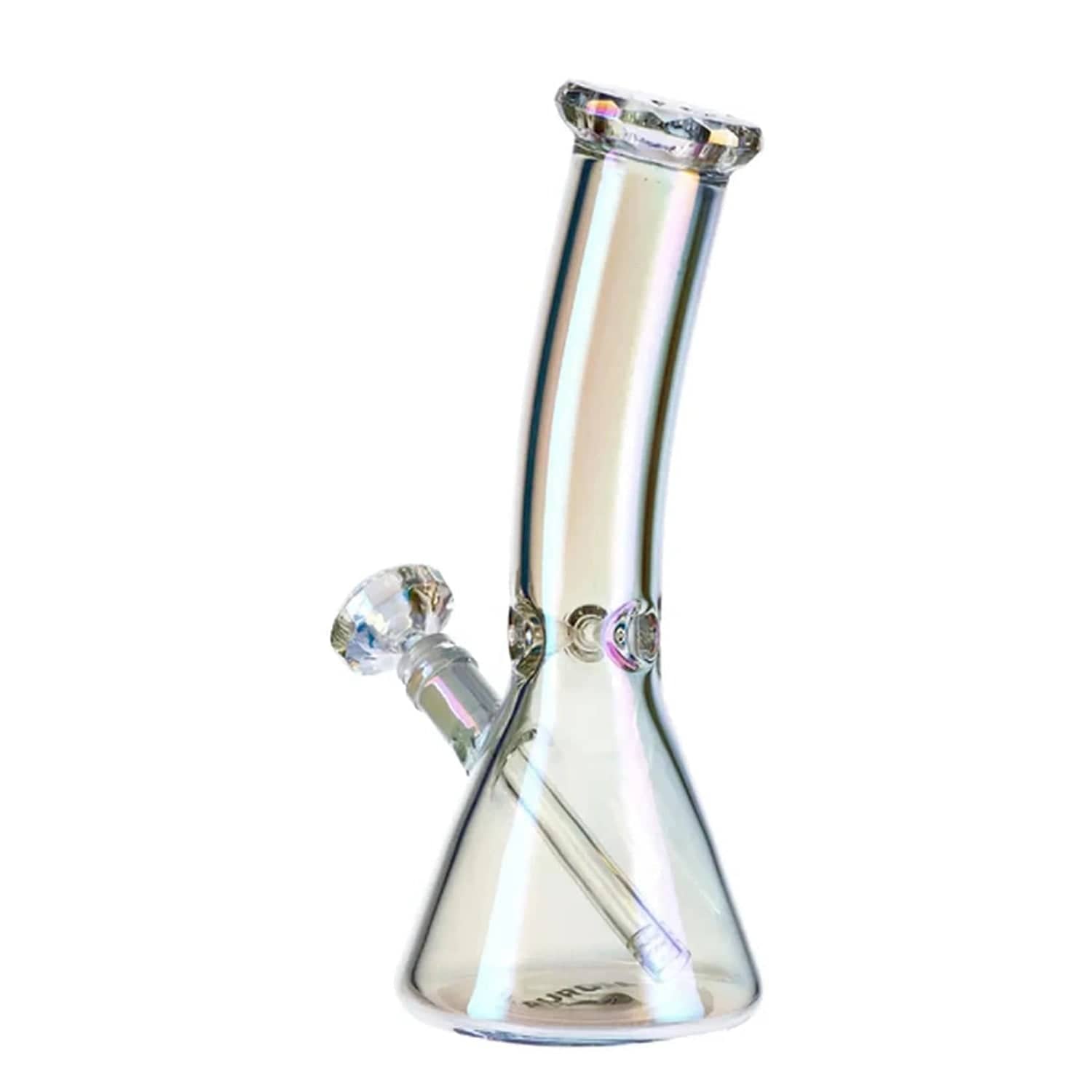 Aurora Each Aurora Beaker Water Pipe - Clear Fumed - 12in. Bongs