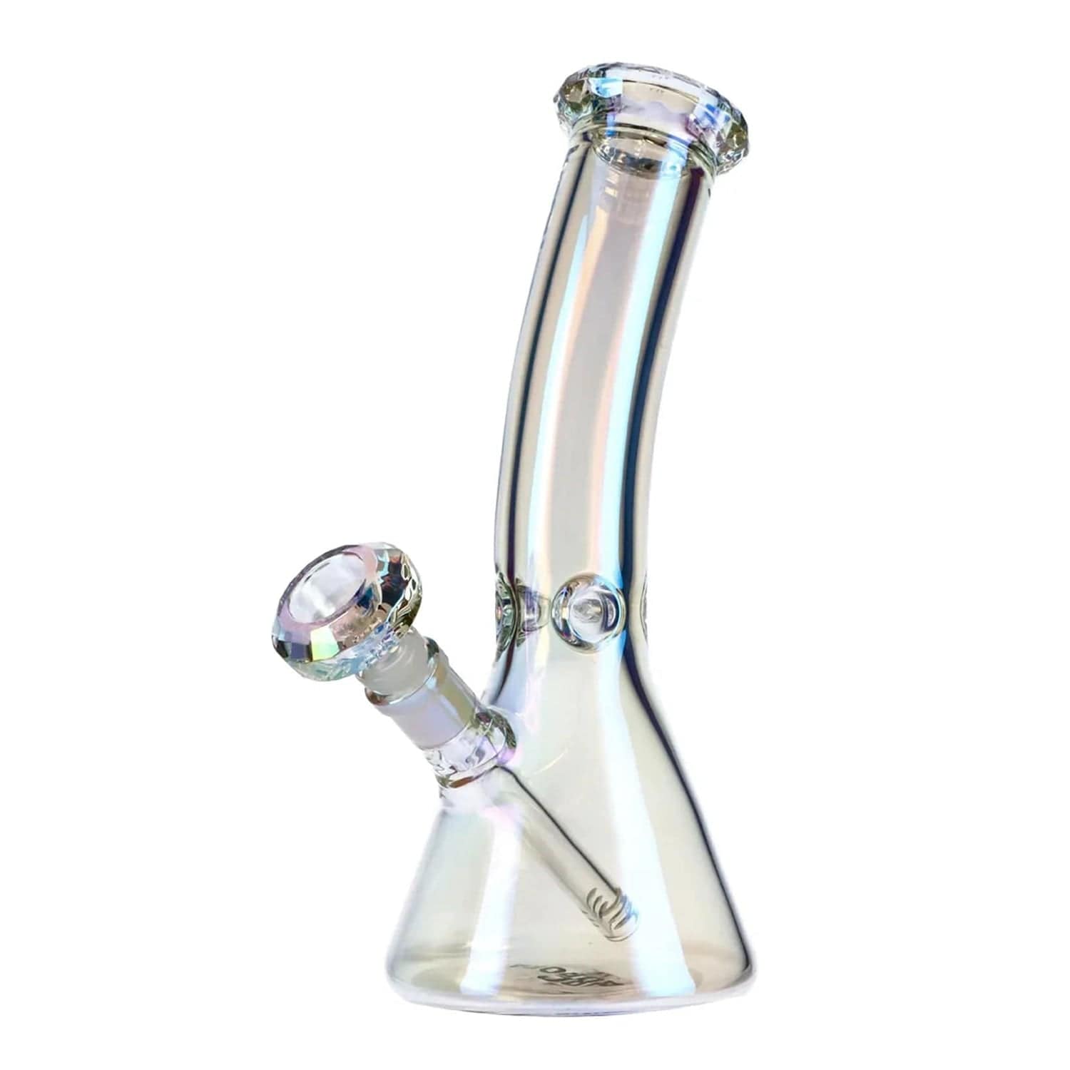 Aurora Each Aurora Beaker Water Pipe - Clear Fumed - 12in. Bongs