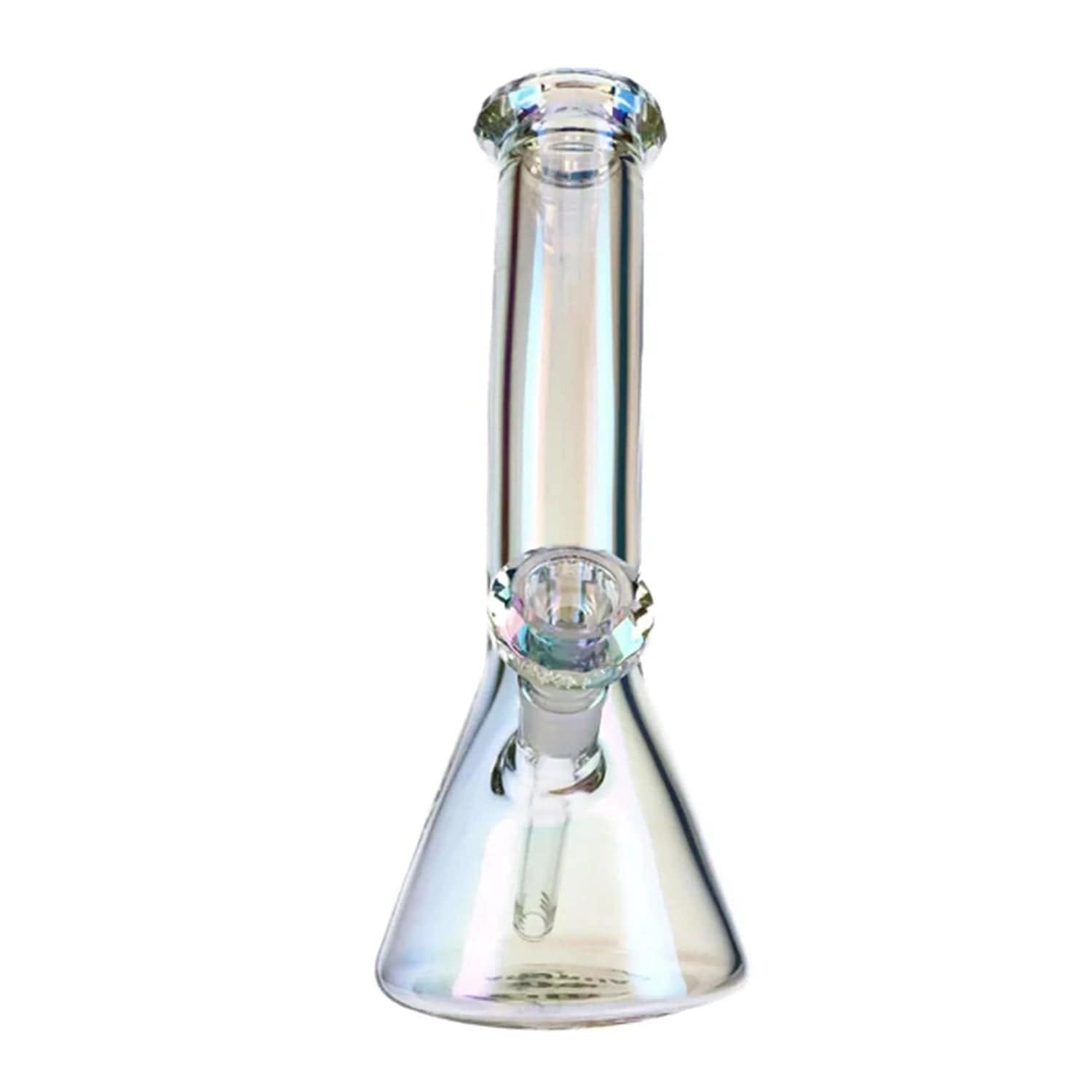 Aurora Each Aurora Beaker Water Pipe - Clear Fumed - 12in. Bongs