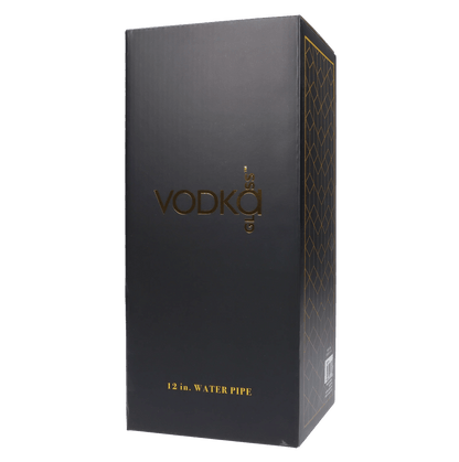 Vodka Each Vodka Diamond Rose Water Pipe - 12in. Bongs