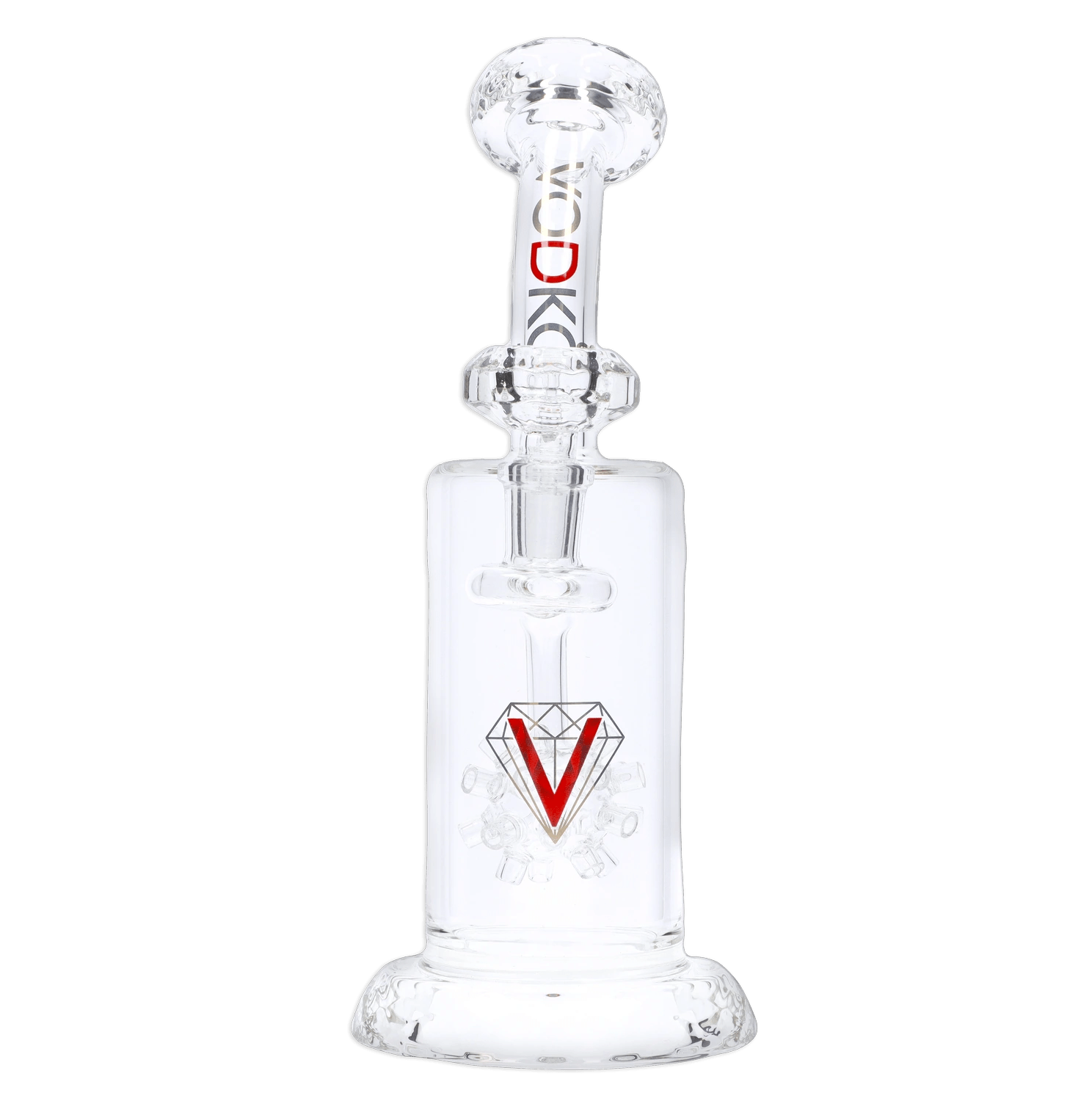 Vodka Each Vodka Diamond Rose Water Pipe - 12in. Bongs