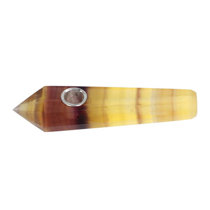 Valiant Crystal Pipe - Wood Grain