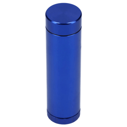 Valiant Each Valiant Aluminum Dugout w/ Grinder - Blue Handpipes