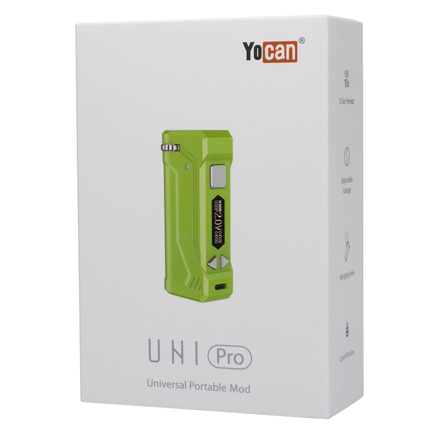 Yocan EACH Yocan UNI Pro-Digital Box Mod-Green Vape Batteries