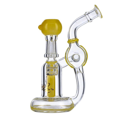 Atomik Each Atomik Picasso Recycler Dab Rig - Yellow Dab Rigs