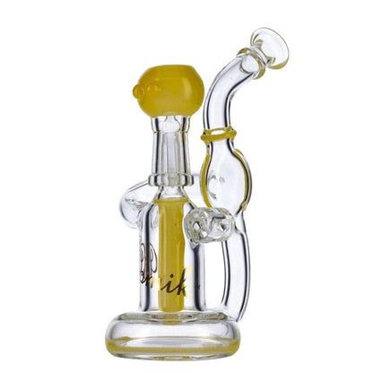 Atomik Each Atomik Picasso Recycler Dab Rig - Yellow Dab Rigs