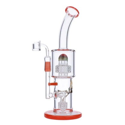 Evolution Each Evolution Quince Summer Rig w/ Joints & Dome - Red - 12in. Dab Rigs